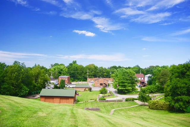 Stamping Ground, Kentucky, United States, viewed from Buffalo Springs Park.