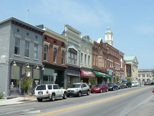 Main Street in Versailles KY