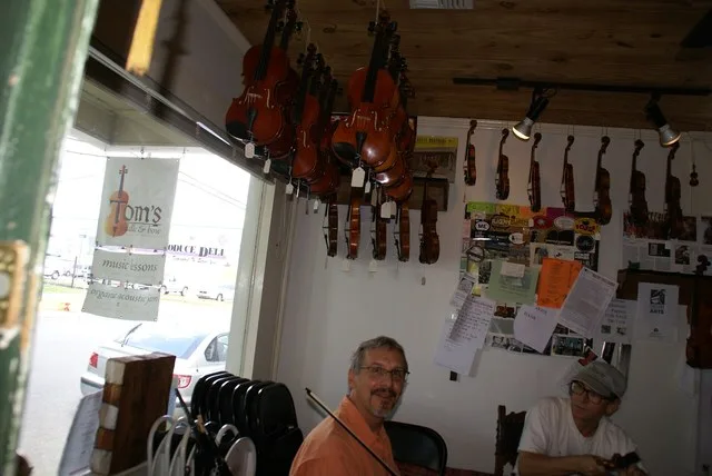 Touring the town of Arnaudville, Louisiana on April 24th, 2009 photo by George Marks