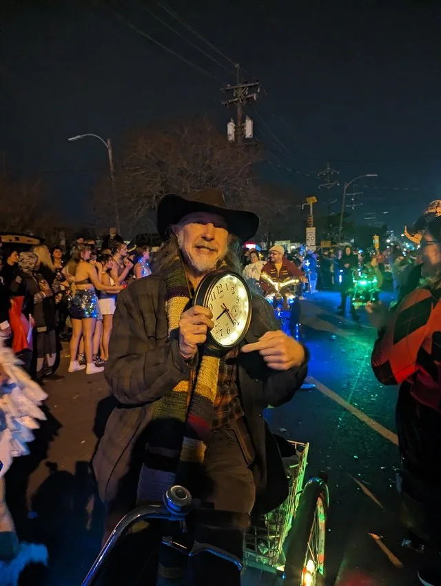 Tom Baker Dr Who, Chewbacchus, New Orleans, Louisiana, USA
