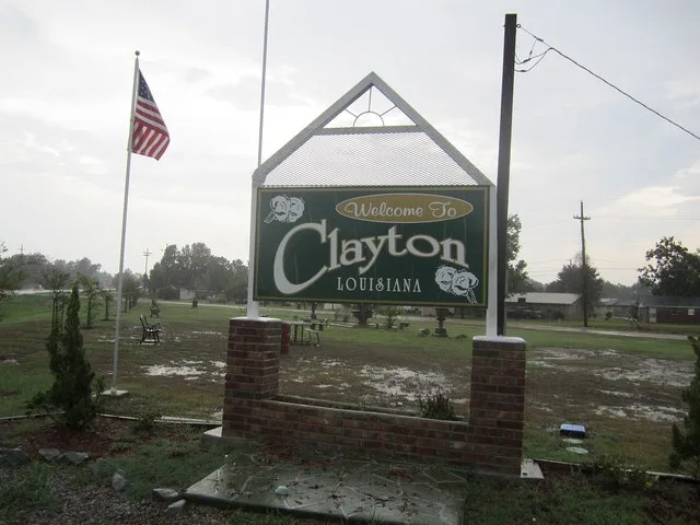 I took photo with Canon camera in Clayton, LA.