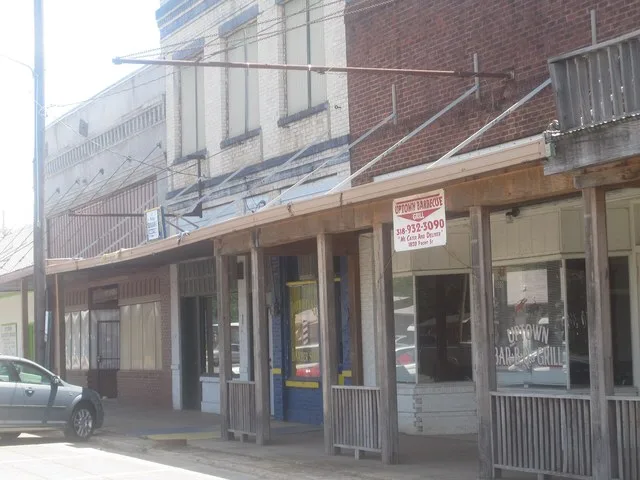 Coushatta, Louisiana streetscape