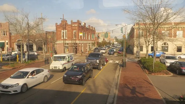 Hammond, Louisiana Feb 2019 street scene