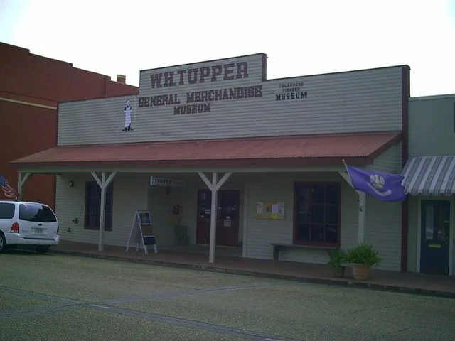 W. H. Tupper General Merchandise Museum facade.