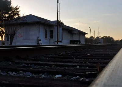 The old train station of Zwolle, Louisiana. Photo ©2010 Matthew A. Ebarb, Cataract Photo Use at your leisure, do not edit out my watermark and credit me if it's for public use. Sh...
