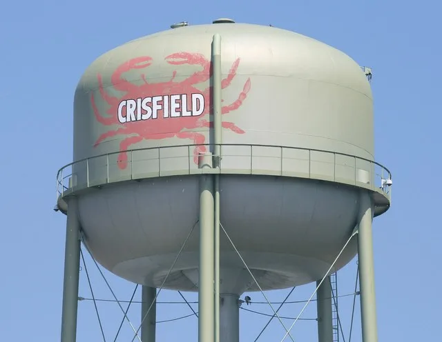 Crisfield, Maryland water tower