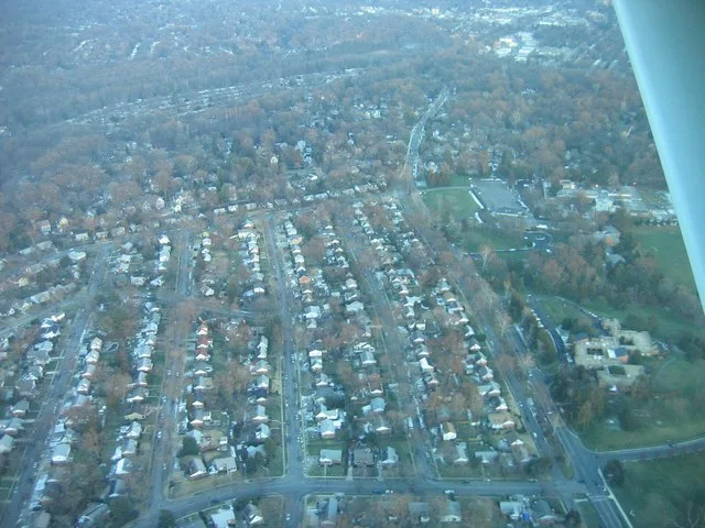 MD 547 (Strathmore Avenue) in Garrett Park, MD, USA