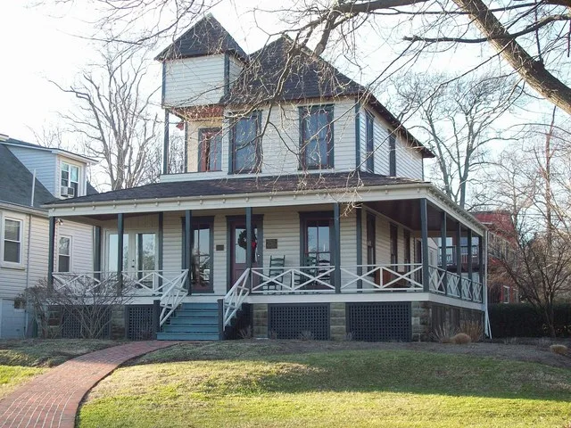 The Douglass Summer House in Maryland, USA. December 2009