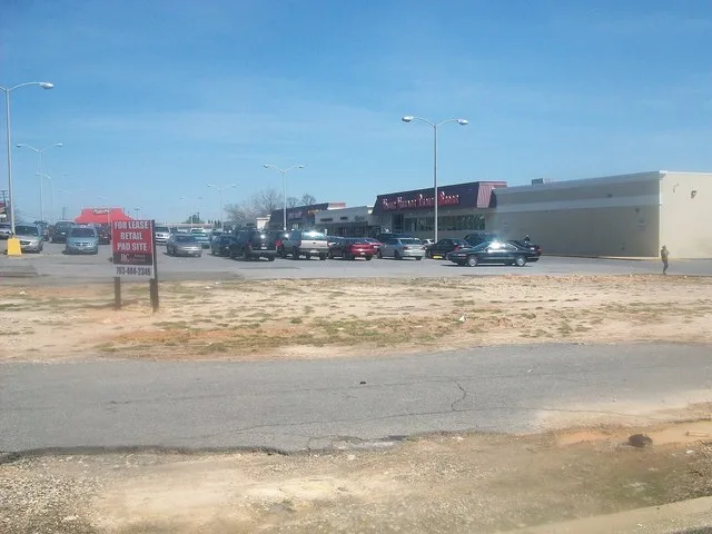 The Cherry Hill (Renamed Crestview Square) Shopping Center in Landover Hills, Maryland . Located at MD 450 on Annapolis Road.