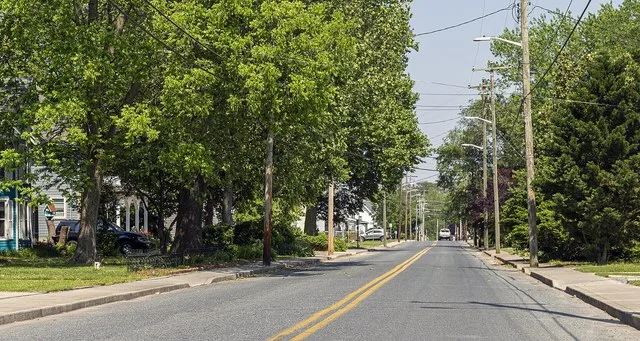 Main Street, Mardela Springs, Maryland, USA