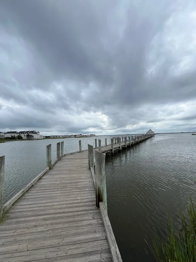 The bayside of Ocean City, Maryland