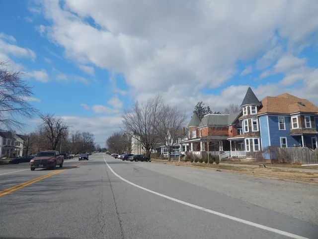 Maryland Route 312 in Ridgely, Maryland .