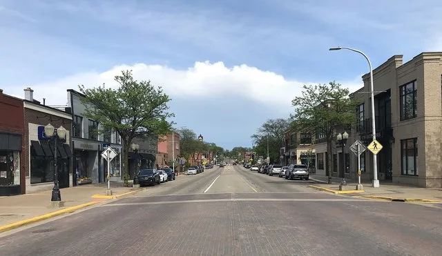 Downtown Brighton in 2022