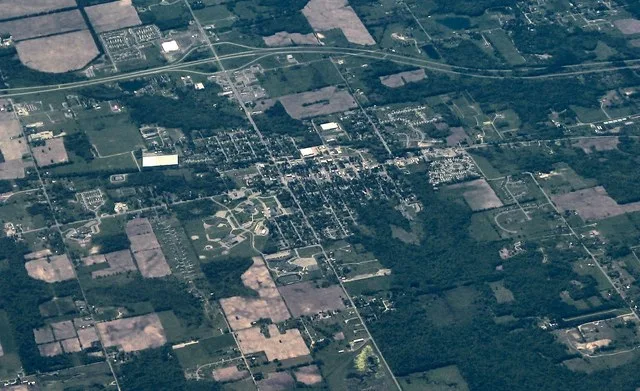 Cedar Springs, Michigan in 2009. (Note: Flickr page erroneously describes image as Howard City, Michigan)