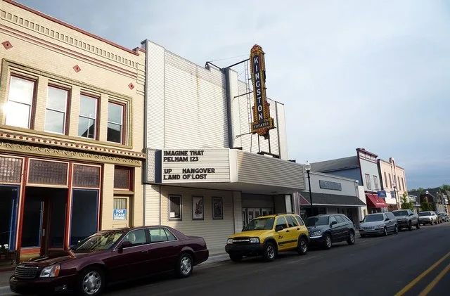 Kingston Theater, in downtown Cheboygan , Michigan.