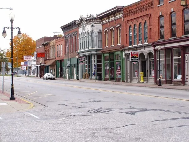 U.S. 131 or Washington St. in Constantine, Michigan