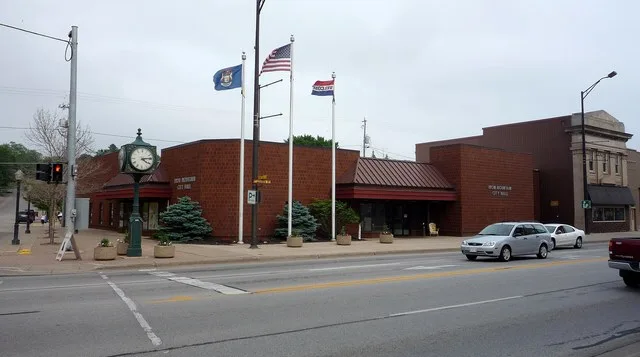 City Hall, Iron Mountain, Michigan , USA.