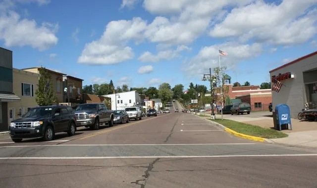 Downtown w:L'Anse, Michigan . This file was uploaded with Commonist .