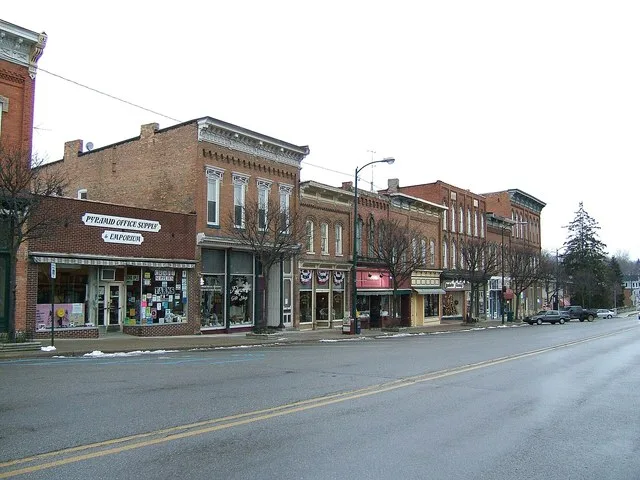 Smalltown main street