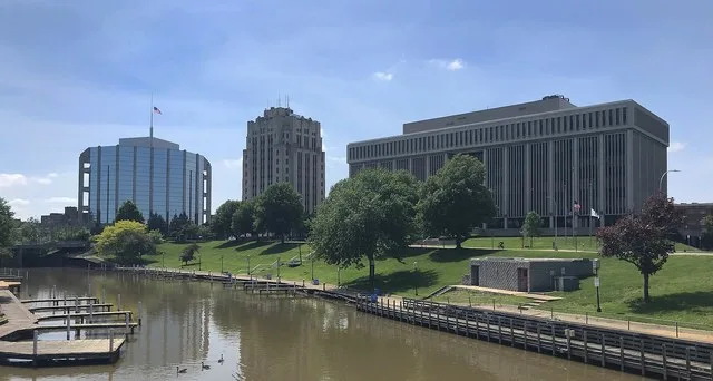Skyline of Mount Clemens, Michigan