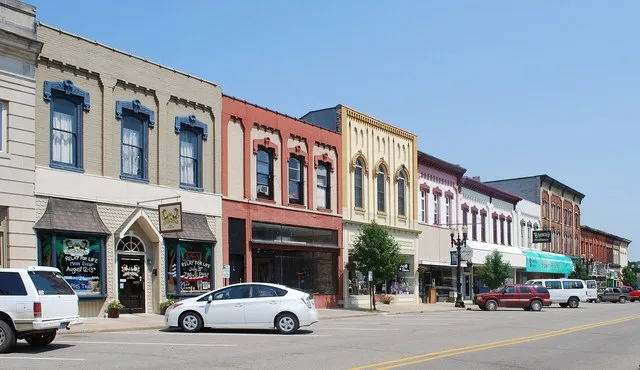 Kent Street, Portland MI downtown