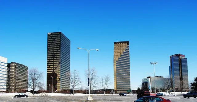 Southfield Town Center , buildings 1000, 1500, 2000, 3000, 4000