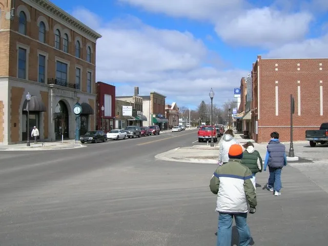 Downtown Three Oaks, Michigan