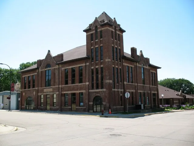 The city hall on Main Street of Appleton, Minnesota.