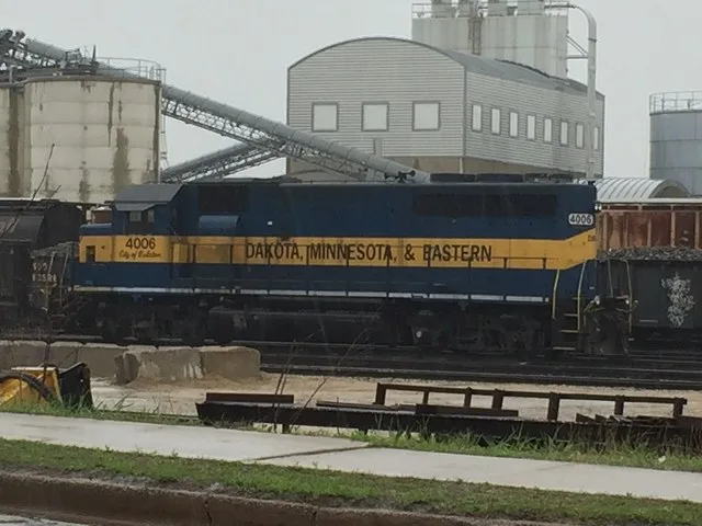 Dakota, Minnesota and Eastern Railway locomotive 4006, City of Balaton