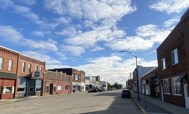 Main Street, Blooming Prairie, Minnesota, USA