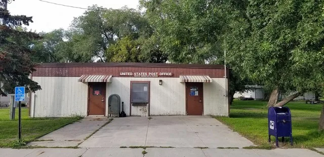 The post office building in Borup, Minnesota