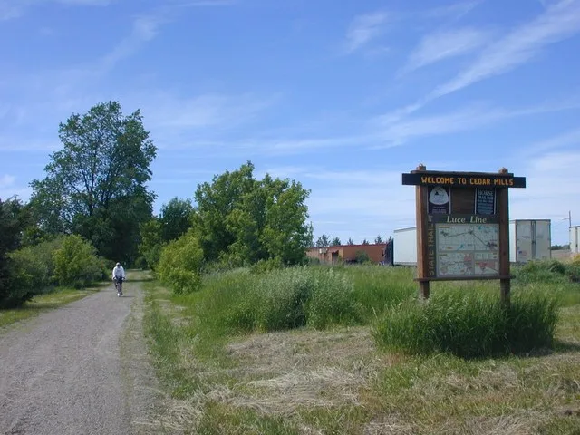 Luce Line Bike-Walk Trail, Cedar Mills, MN