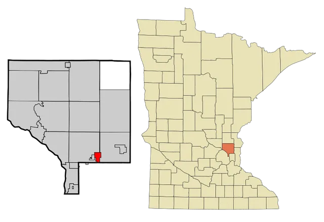 This map shows the incorporated and unincorporated areas in Anoka County , highlighting Circle Pines in red. This file has been updated to reflect the recent incorporation of new...