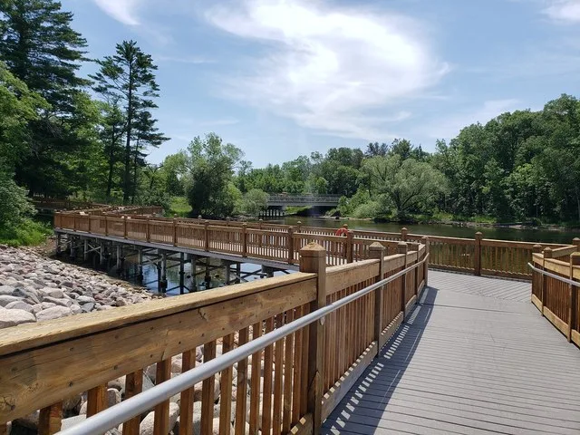 Cross Lake Recreation Area park rangers share the park rules
