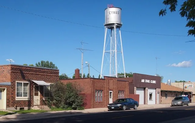 Cyrus, Minnesota, from State Highway 28