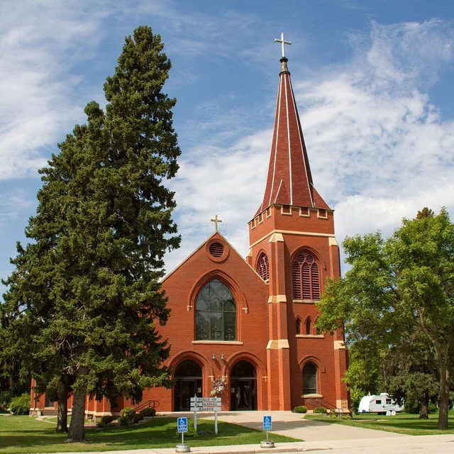 Church of St. Bridget-Catholic , De Graff, Minnesota , USA.