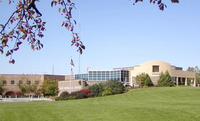 The city hall in Eagan, Minnesota