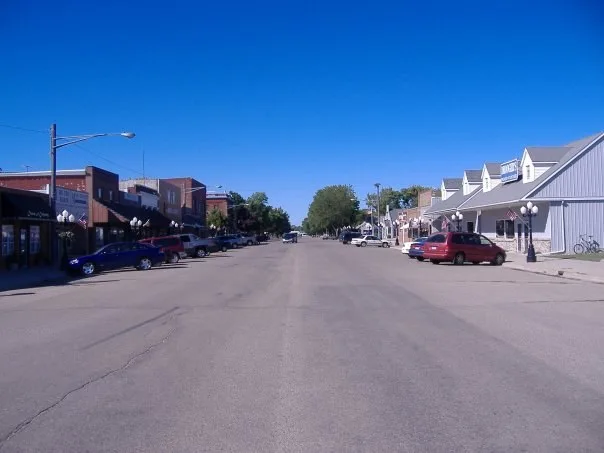 Downtown of Edgerton, Minnesota