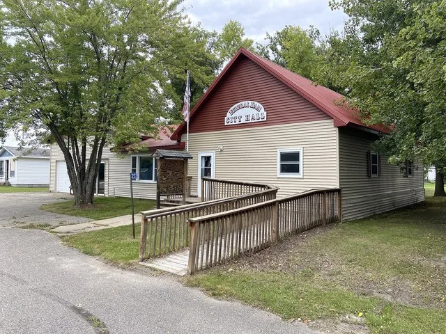 City Hall, Federal Dam, Minnesota, USA