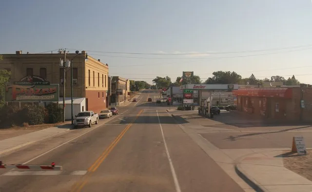 Downtown Frazee, MN.