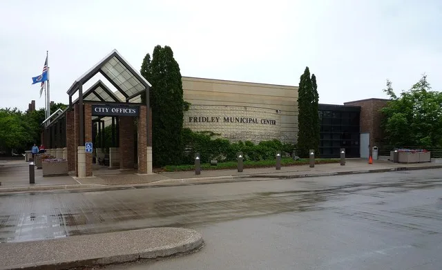 City Offices (and city hall), Fridley, Minnesota , USA.