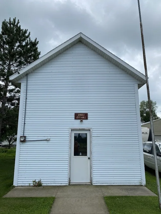City Hall on Genola, Minnesota