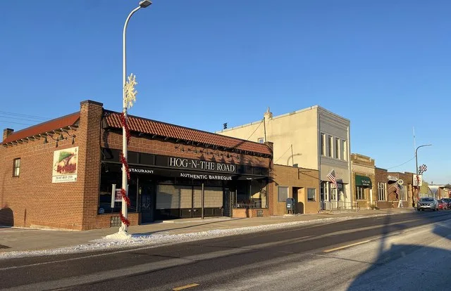 Atlantic Avenue businesses Grove City, Minnesota, United States