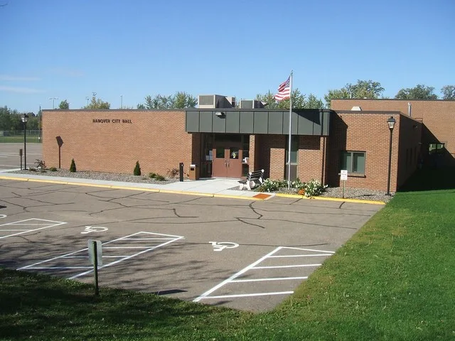 Shot of the City Hall of Hanover.