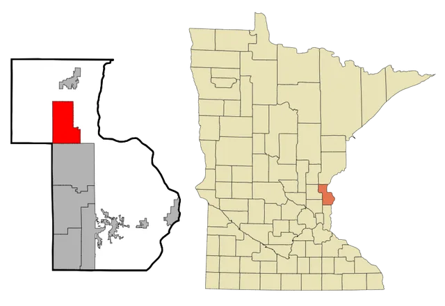 Location within Chisago County 2023