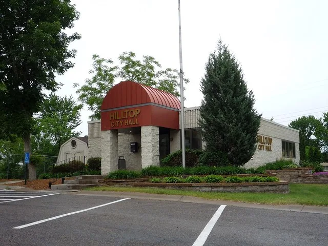 City Hall, Hilltop, Minnesota , USA.