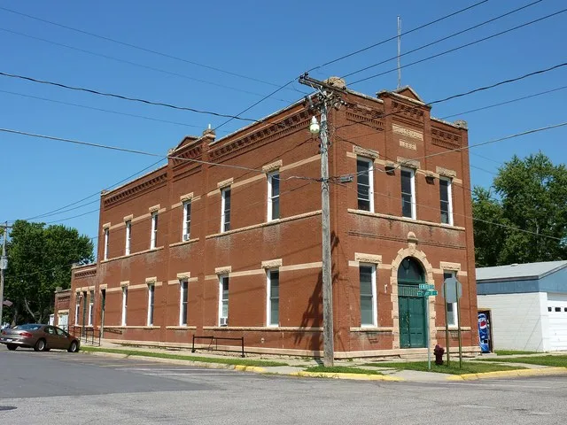 Kasota Village Hall , Kasota, Minnesota , USA.