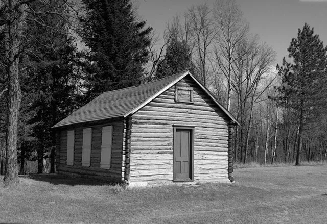 One of the Saum Schools , located near Kelliher in Beltrami County , Minnesota , United States . The building is listed on the National Register of Historic Places .