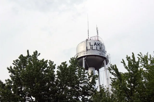 Water tower-Lake Lillian, Minnesota