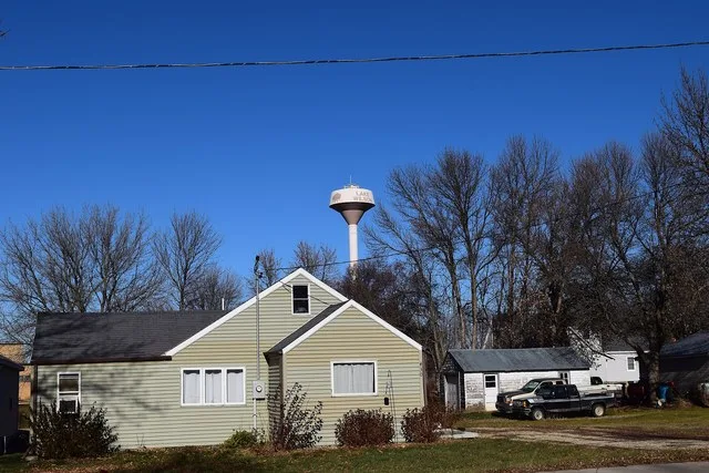 Water tower in Lake Wilson, Minnesota